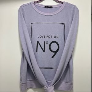 WILDFOX Baggy Beach Jumper Love Potion No. 9 Size Small